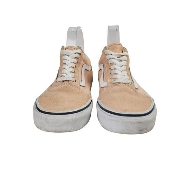 Vans Old Skool Shoe Sneakers Youth Girls Size 4.5 Honey Peach - Picture 2 of 10
